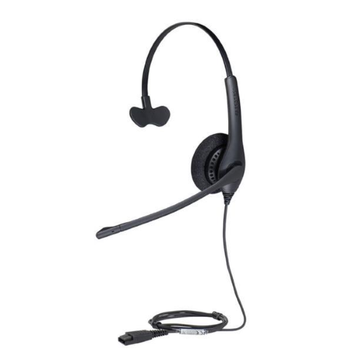 Jabra BIZ 1500 Mono - Cuffie con microfono - over ear - cablato - Quick Disconnect